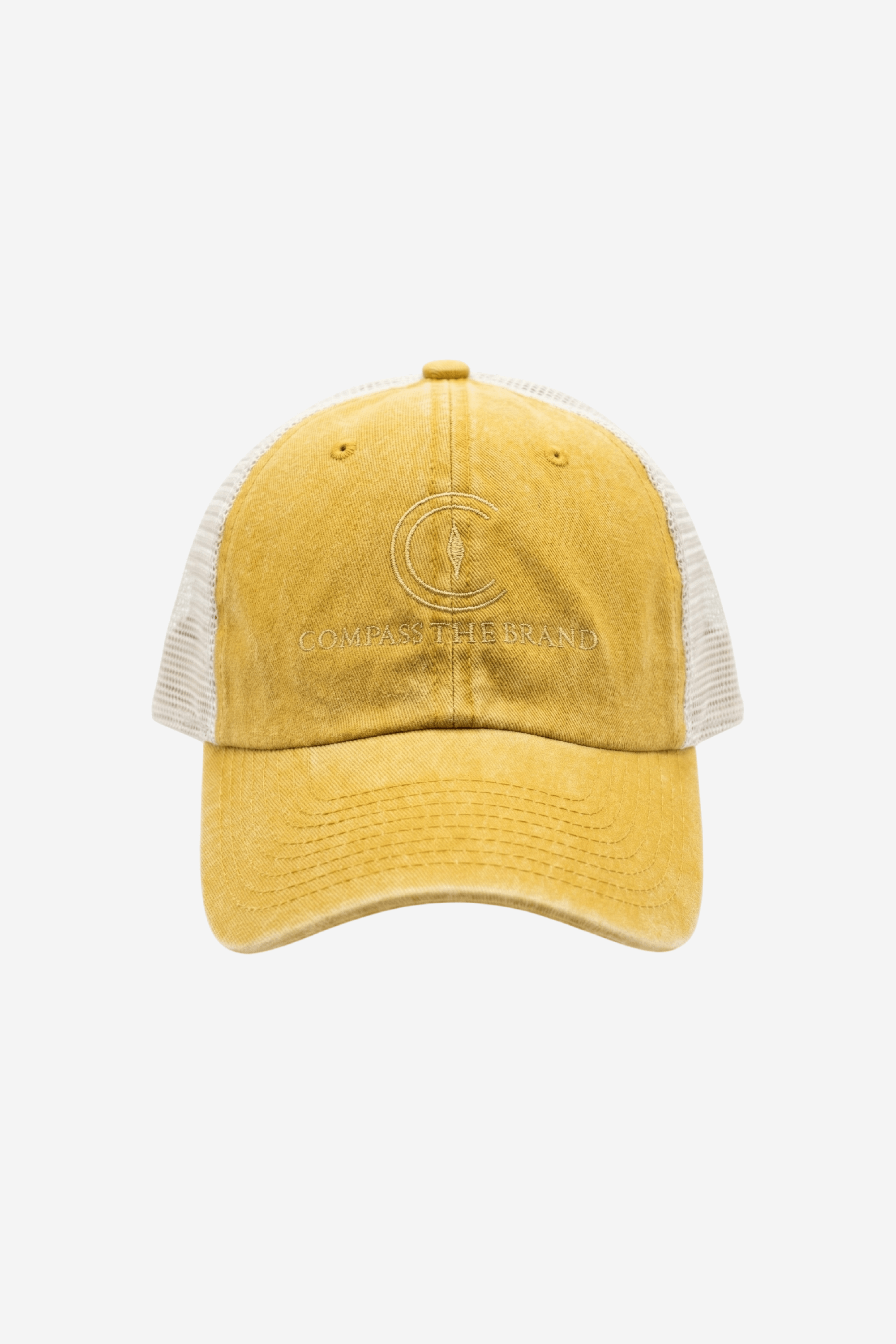 Compass Vintage Trucker Cap Mustard