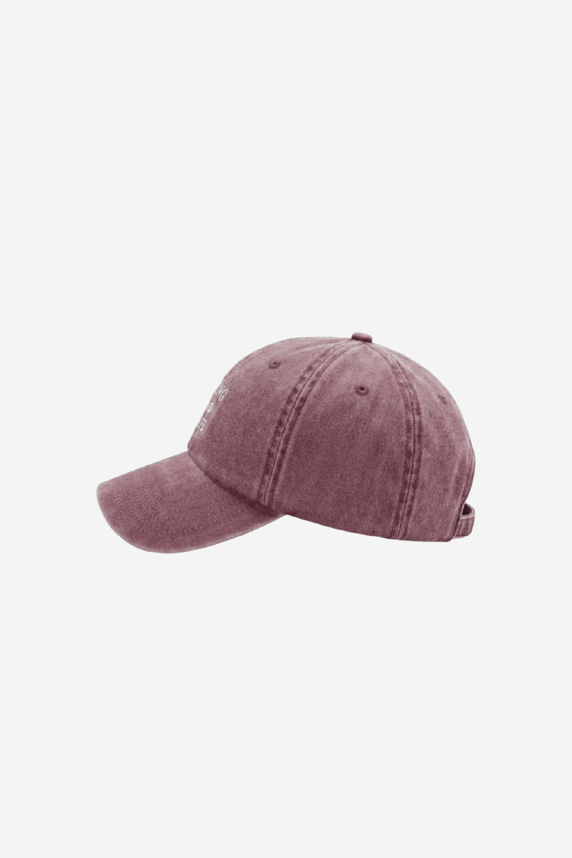 Surfing Ruined My Life Classic Vintage Cap Burgundy