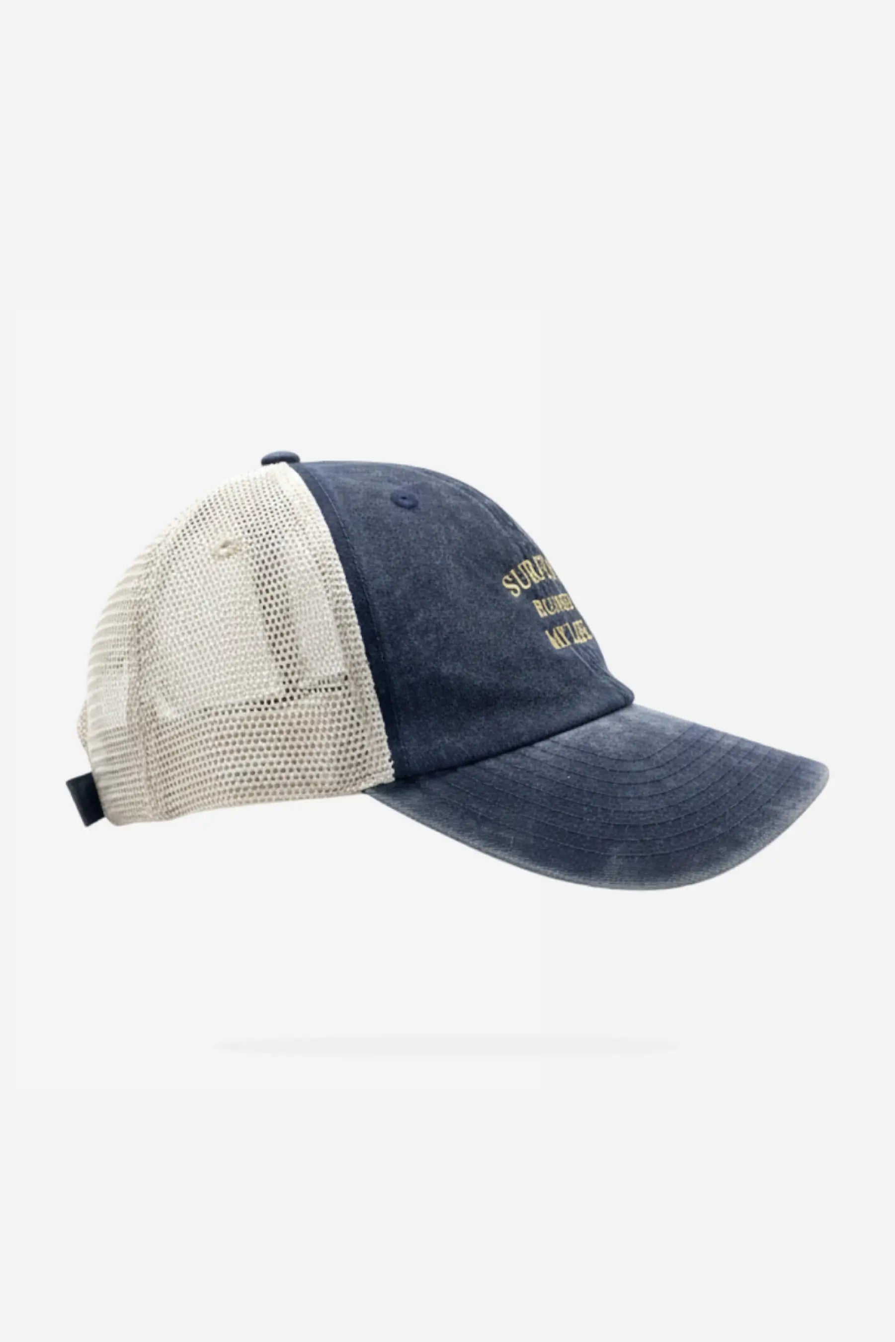 Surfing Ruined My Life Trucker Cap Blue