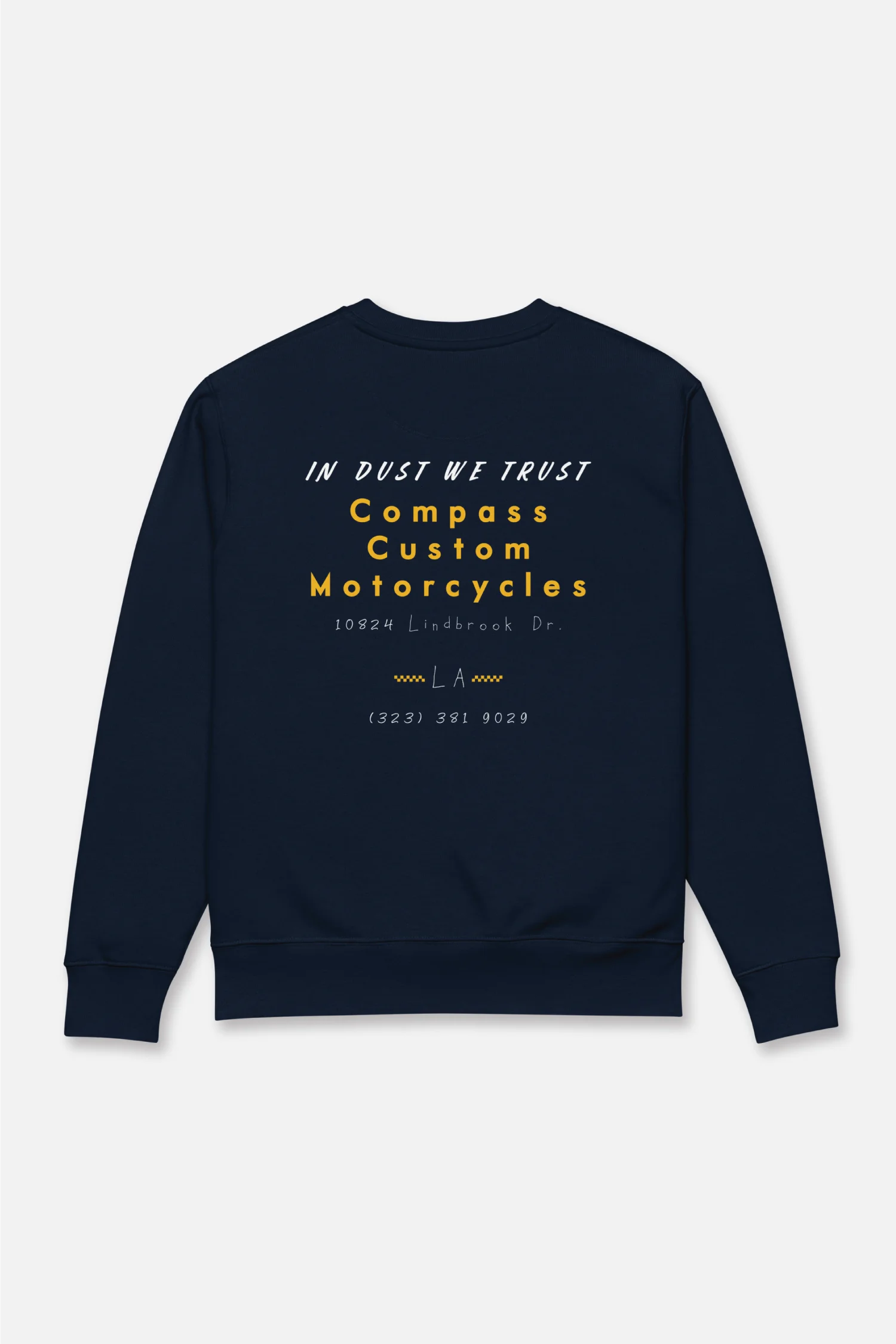 In Dust We Trust {Sudadera Ecológica Azul Marino}