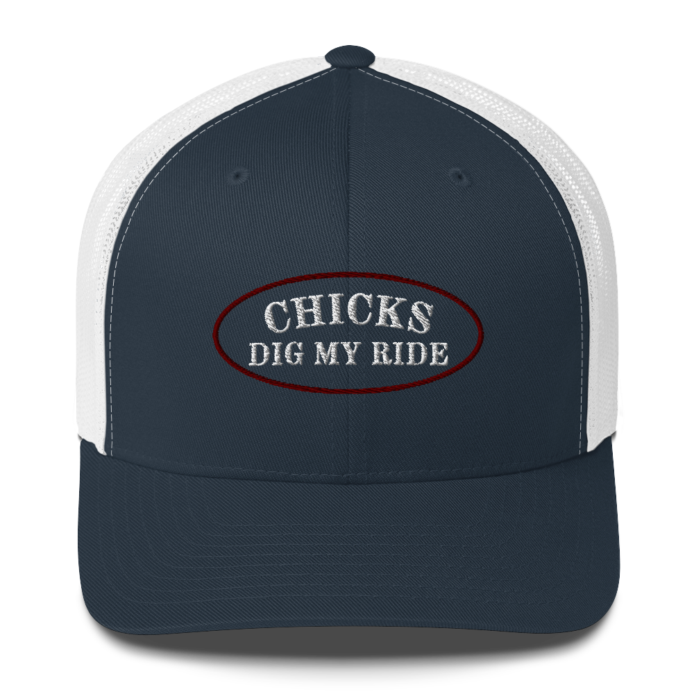 Gorra Trucker Chicks Dig My Ride